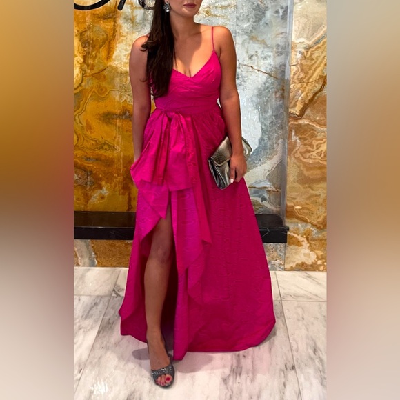 Flor et.al Dorothy Gown in Fuschia - Picture 1 of 4
